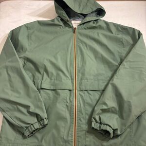 Weatherproof Vintage Green Waterproof Rain Jacket | Size XL